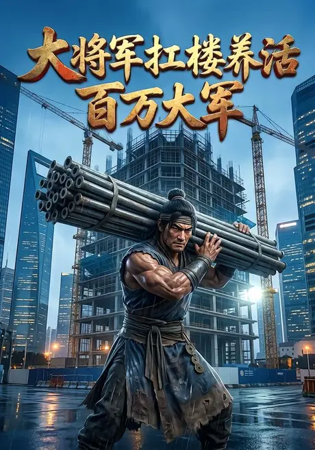 《大将军扛楼养活百万大军（133集）（夸克网盘）》短剧封面