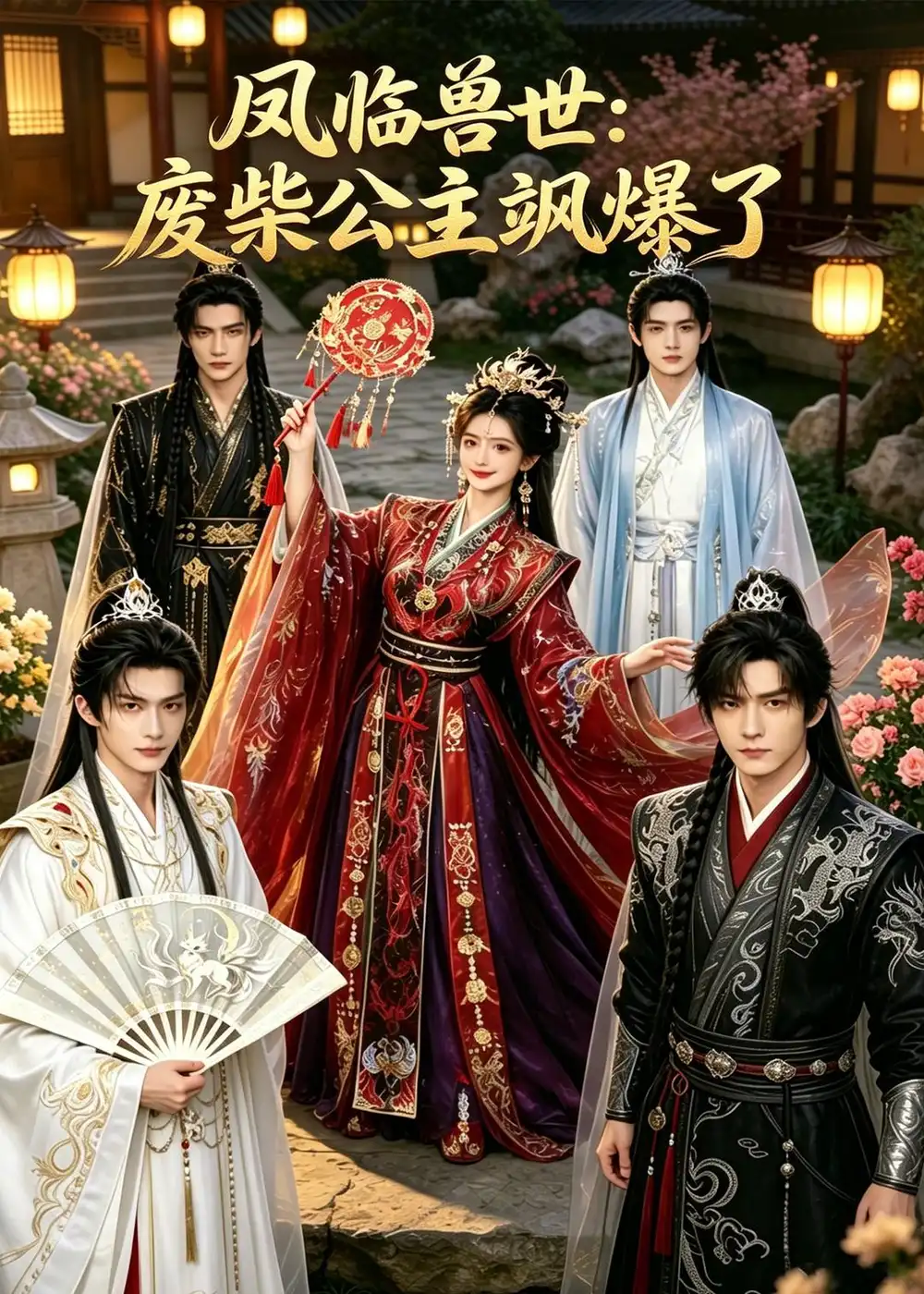《凤临兽世：废柴公主飒爆了（75集）（夸克网盘）》短剧封面