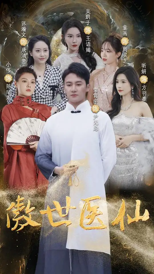 《傲视医仙$极品仙尊戏花都》短剧封面