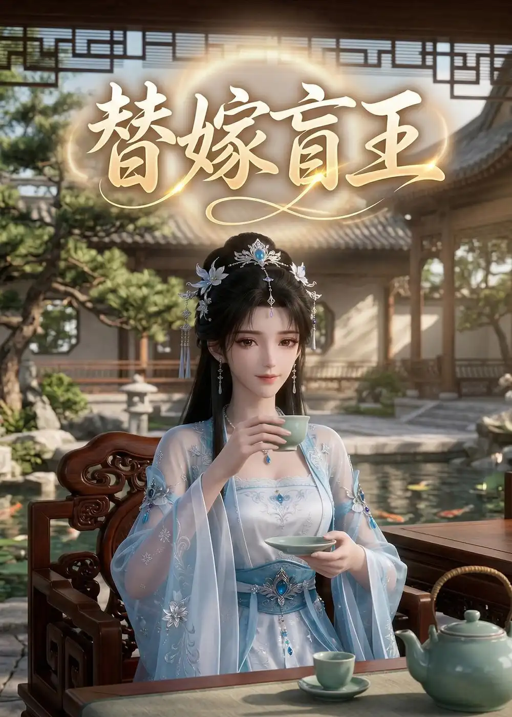 《替嫁盲王（41集）（夸克网盘）》短剧封面