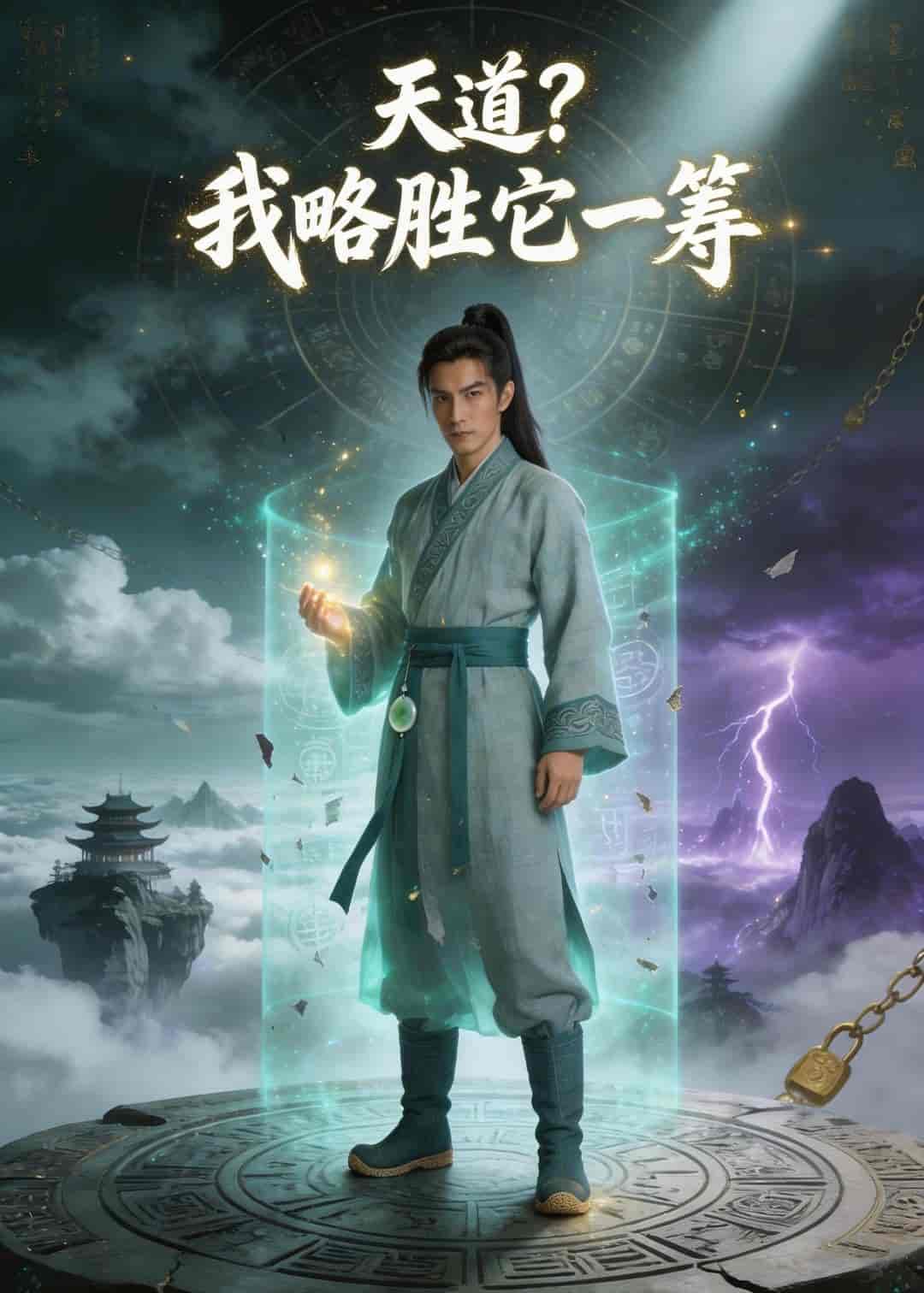 《天道？我略胜它一筹（54集）Ai短剧（百度网盘）》短剧封面