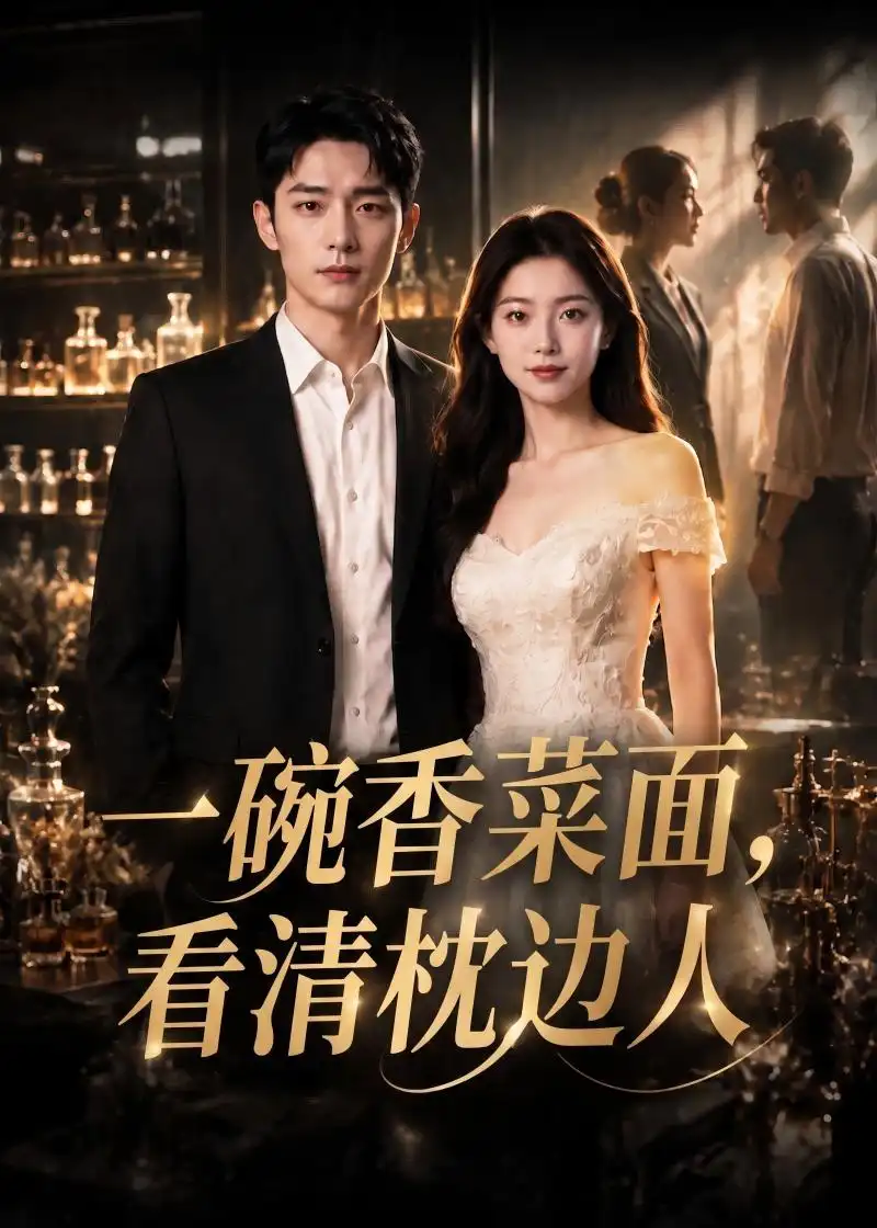 《一碗香菜面，看清枕边人（42集）AI短剧（夸克网盘）》短剧封面