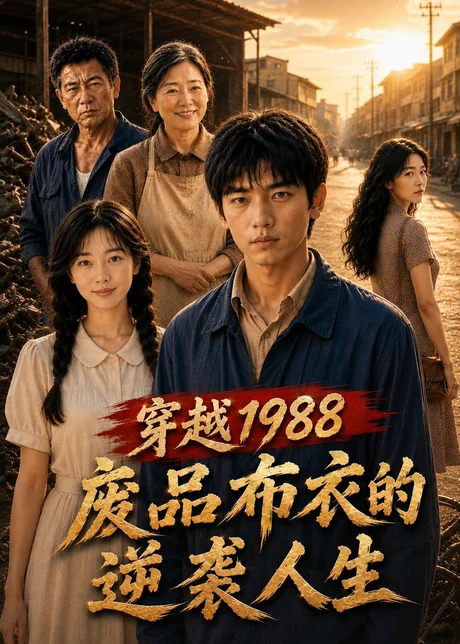 《穿越 1988：废品布衣的逆袭人生（20集）（百度网盘）》短剧封面