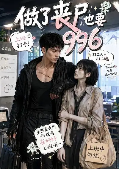 《做了丧尸也要996（49集）AI短剧 (2026)》短剧封面