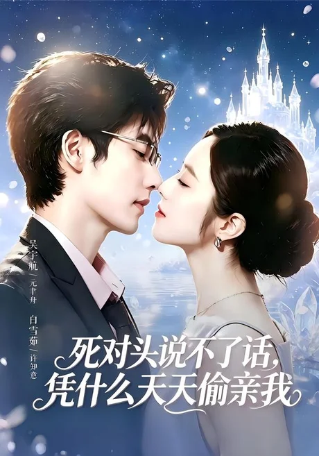 《死对头失声后，天天偷亲我（87集）吴宇航＆白雪茹（百度网盘）》短剧封面