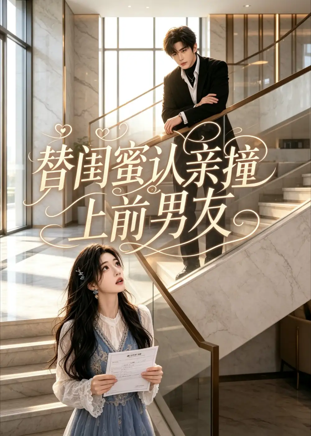 《替闺蜜认亲撞上前男友（60集）（夸克网盘）》短剧封面
