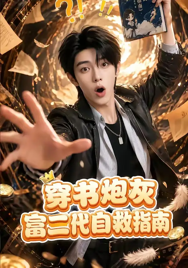《穿书炮灰富二代自救指南(52集)(夸克网盘)》短剧封面