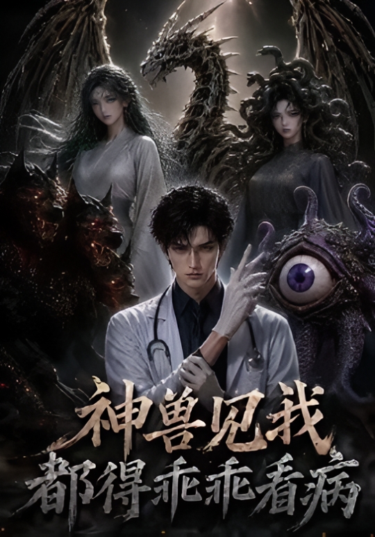 《神兽见我都得乖乖看病（56集）（夸克网盘）》短剧封面