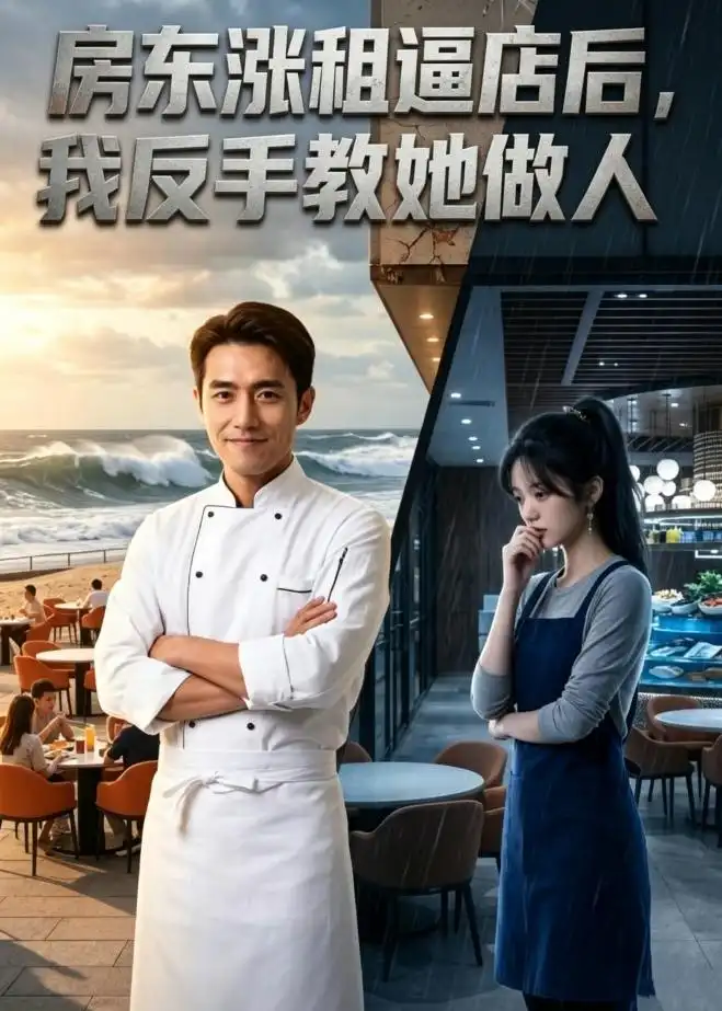 《房东涨租逼店后，我反手教她做人（60集）Ai短剧》短剧封面