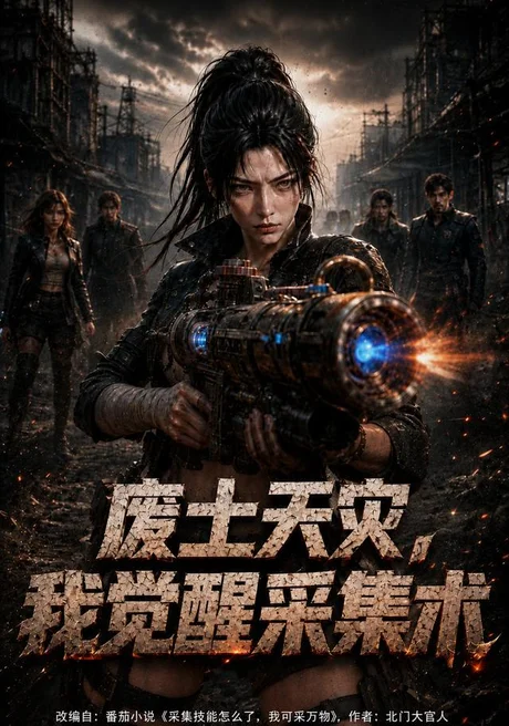 《废土天灾，我觉醒采集术（60集）（百度网盘）》短剧封面