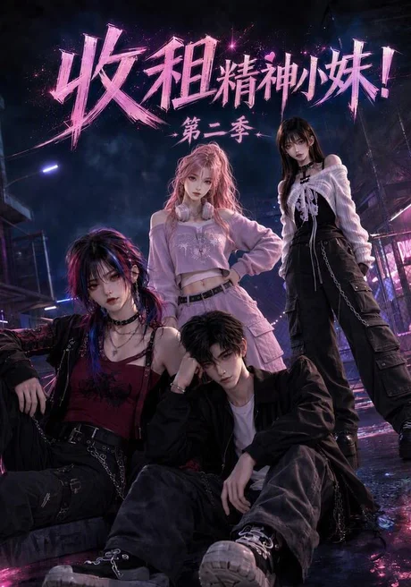 《收租精神小妹！第二季（124集）（百度网盘）》短剧封面