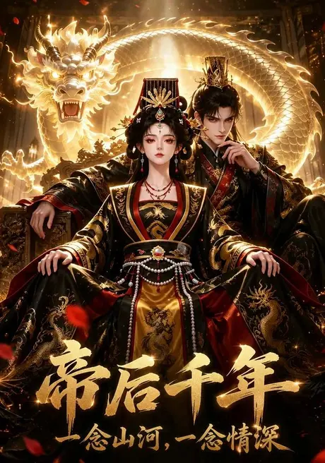 《帝后千年一念山河，一念情深（63集）（百度网盘）》短剧封面