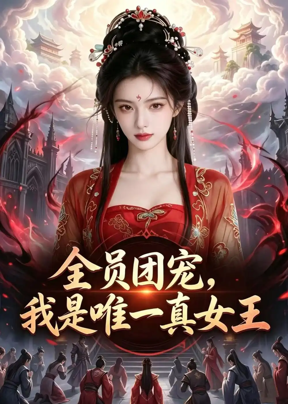 《全员团宠，我是唯一真女王（31集）（夸克网盘）》短剧封面