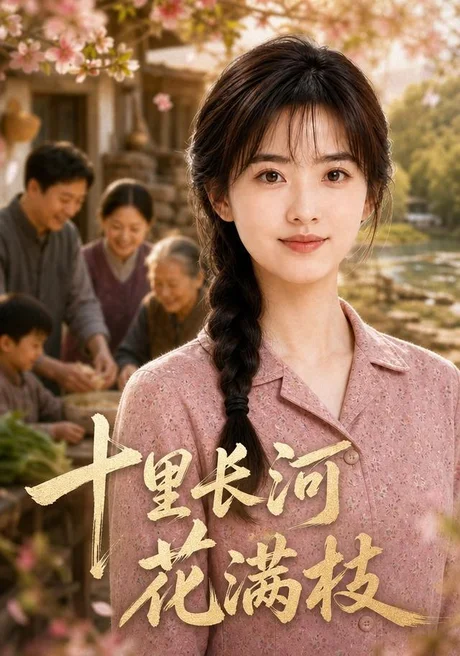 《十里长河花满枝（39集）（百度网盘）》短剧封面
