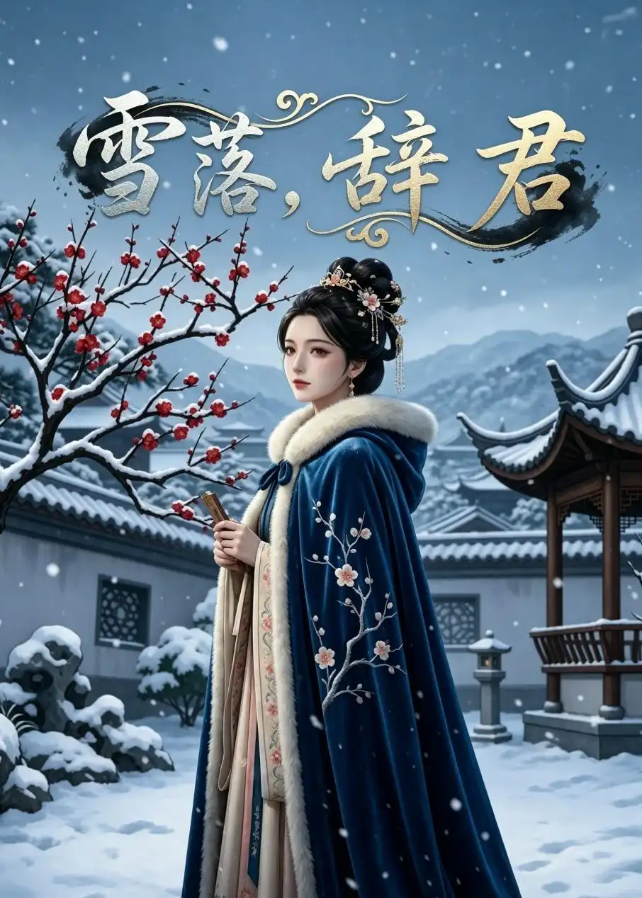 《雪落辞君（48集）（夸克网盘）》短剧封面
