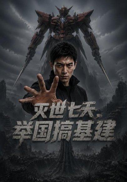 灭世七天,举国搞基建 《灭世七天,举国搞基建》短剧封面