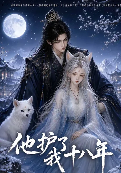 《他护我十八年（42集）（夸克网盘）》短剧封面