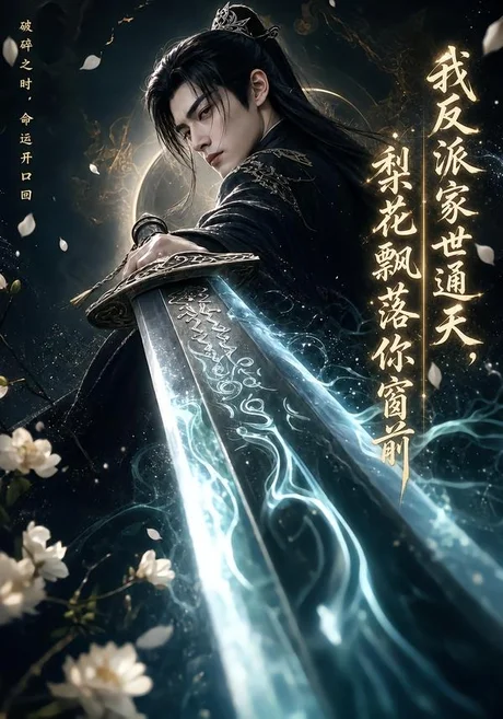 《我反派家世通天,梨花飘落你窗前(60集)(夸克网盘)》短剧封面