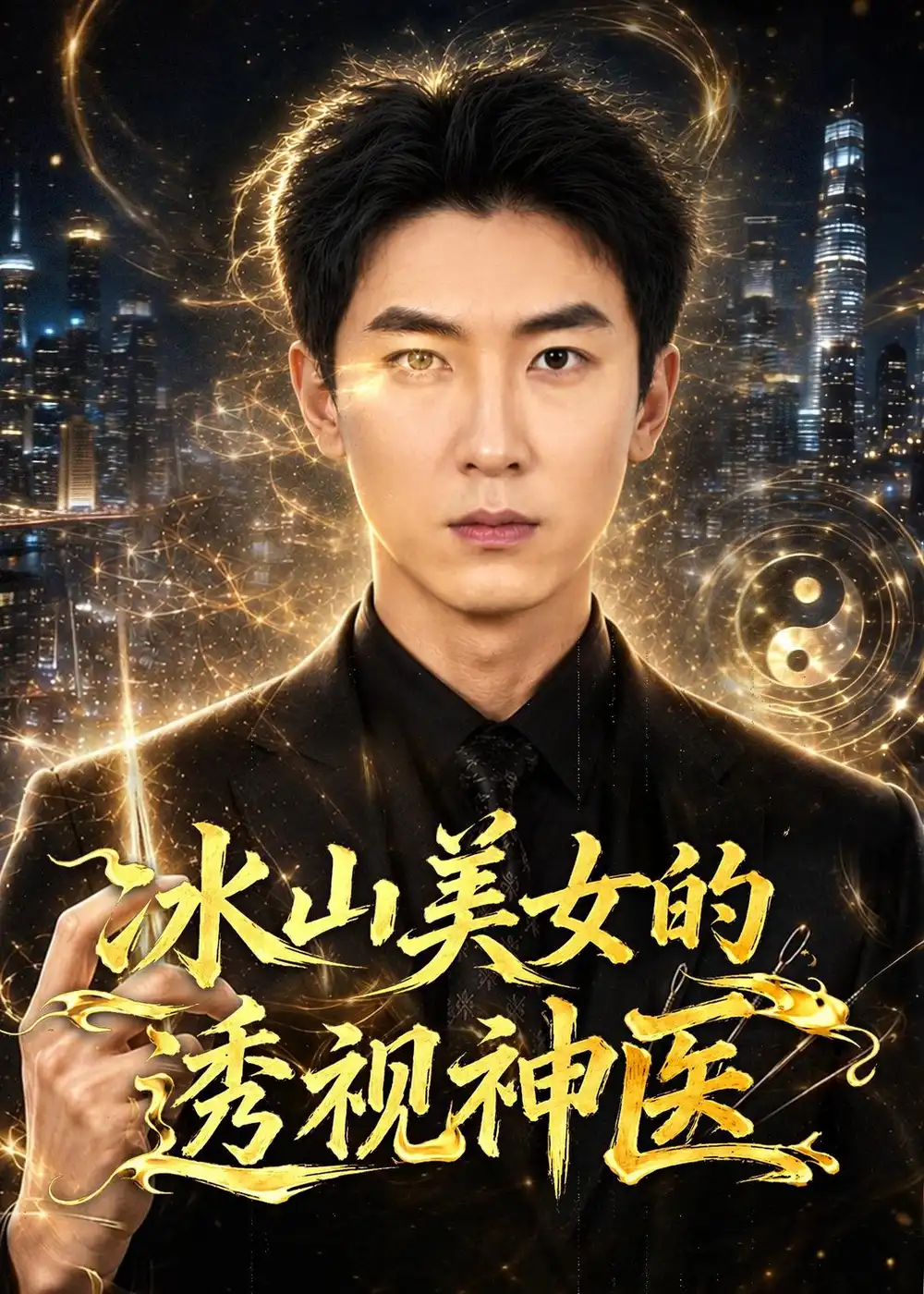 《冰山美女的透视神医（72集）吴明宇＆孙同钰（夸克网盘）》短剧封面