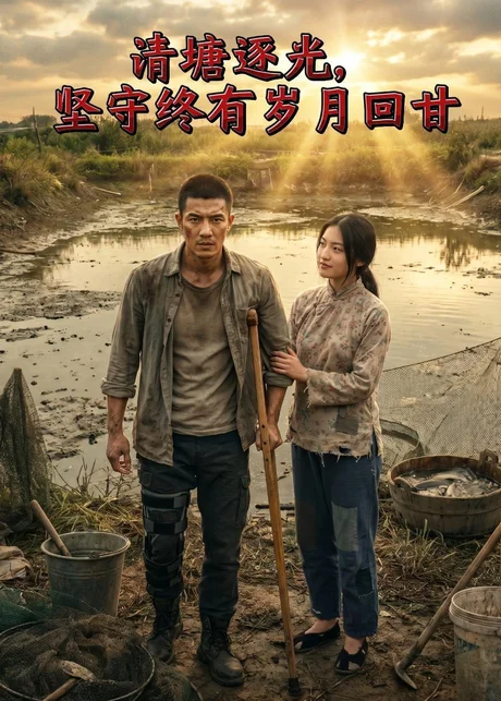 《清塘逐光，坚守终有岁月回甘（38集）Ai短剧（百度网盘）》短剧封面