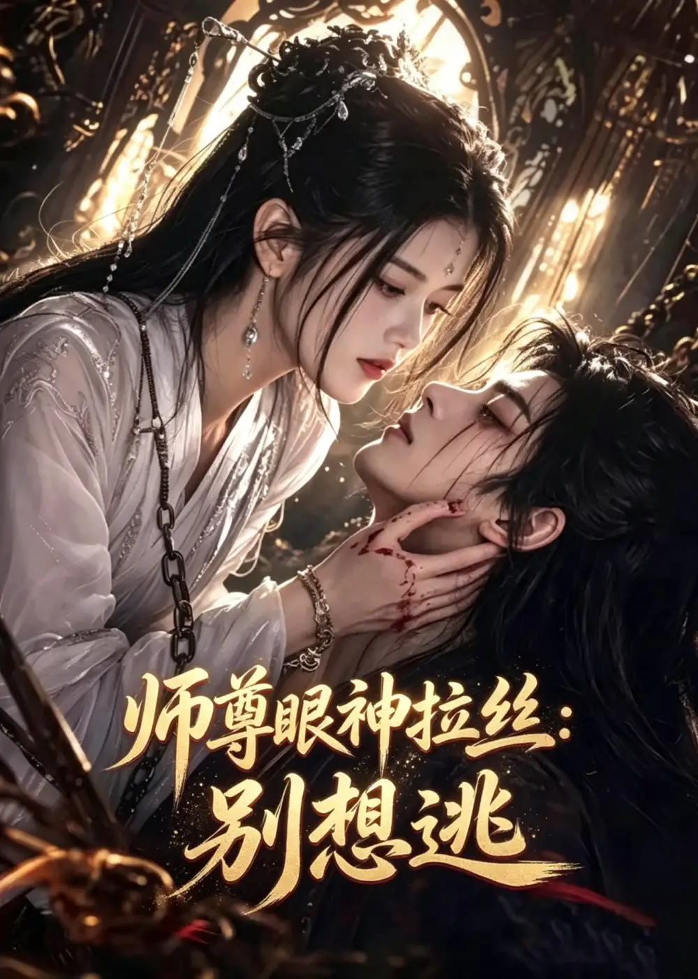《师尊眼神拉丝:别想逃(3集)AI短剧 (2026)》短剧封面