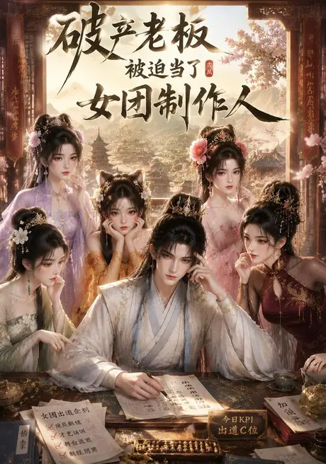 《破产老板被迫当了女团制作人（149集）（夸克网盘）》短剧封面