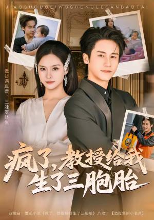 疯了，教授给我生了三胞胎（79集）孙航＆李苗苗（夸克网盘）封面图 - 都市短剧