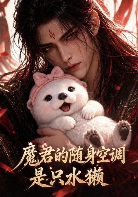 《魔君的随身空调是只水獭(30集)(百度网盘)》短剧封面
