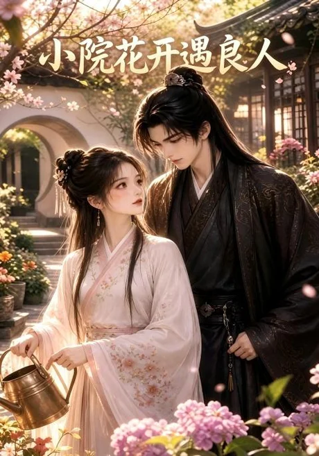 《小院花开遇良人（21集）AI短剧（夸克网盘）》短剧封面