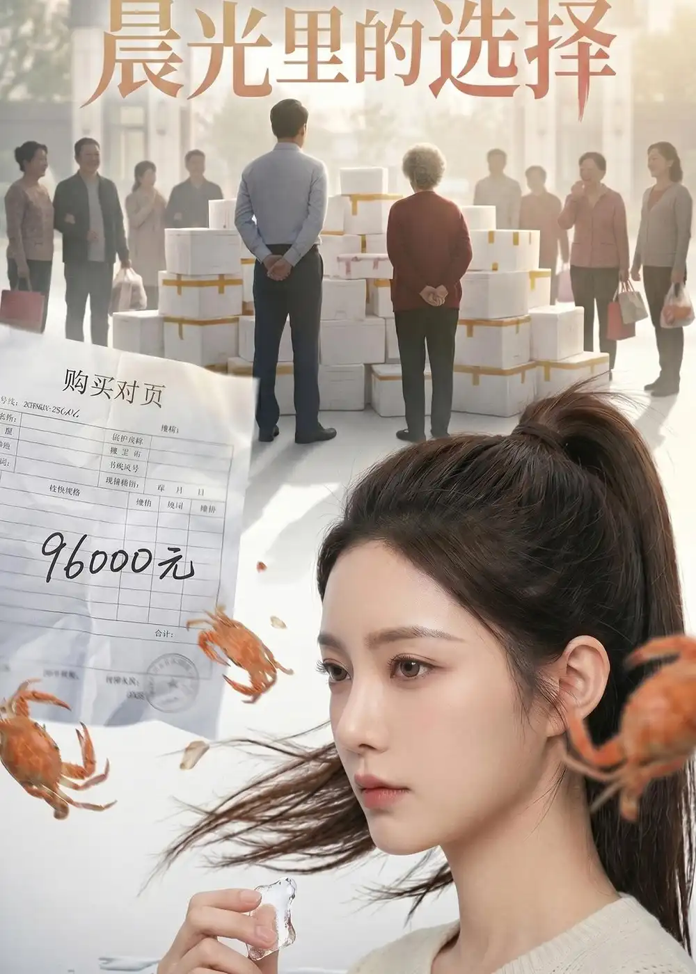 《晨光里的选择（47集）AI短剧 (2026)》短剧封面