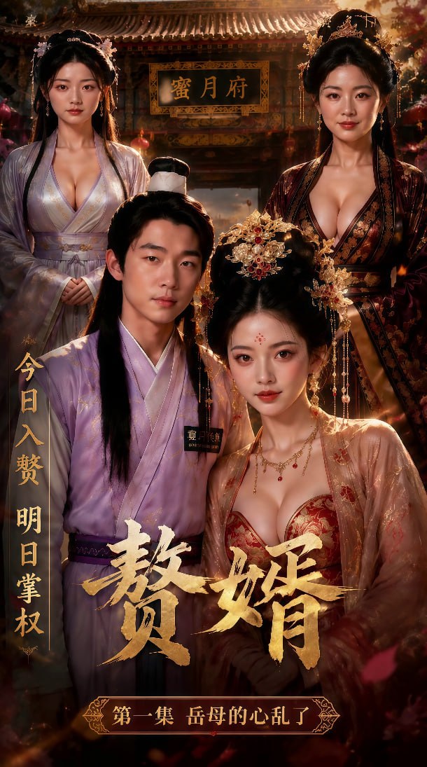 AI擦边短剧:赘婿 《AI擦边短剧:赘婿》短剧封面