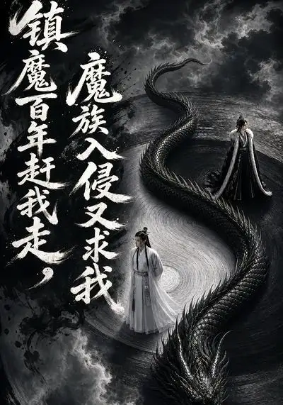 《镇魔百年赶我走，魔族入侵又求我（70集）（夸克网盘）》短剧封面