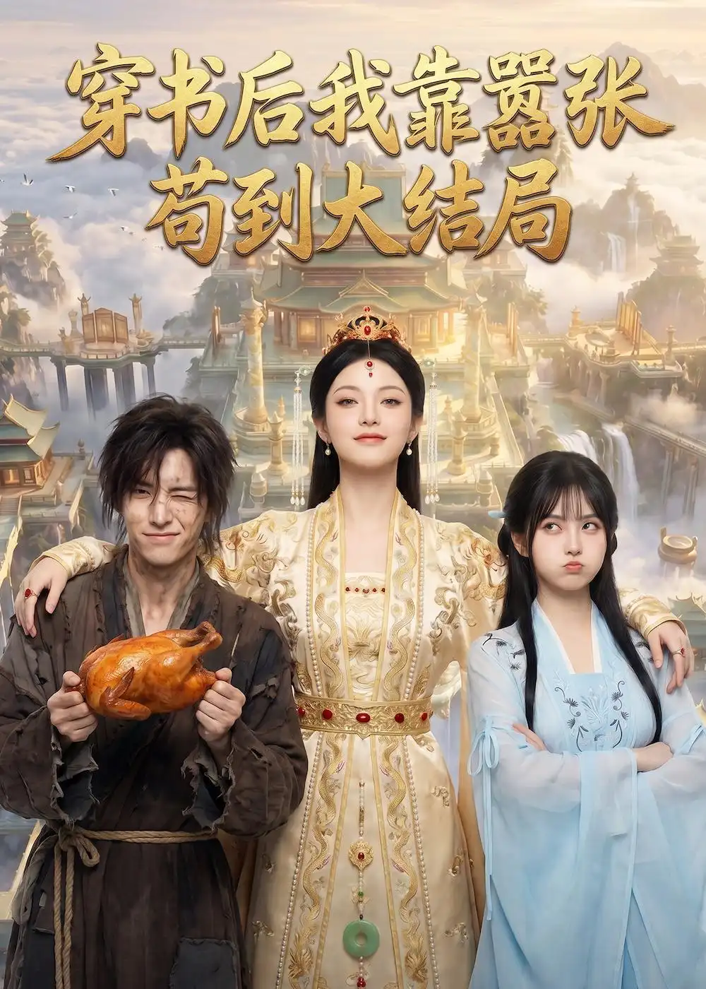《穿书后我靠嚣张苟到大结局（69集）（夸克网盘）》短剧封面