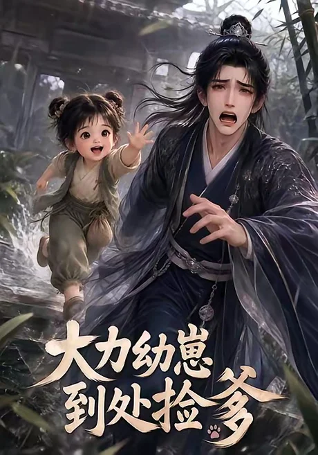《大力幼崽到处捡爹(200集)(夸克网盘)》短剧封面