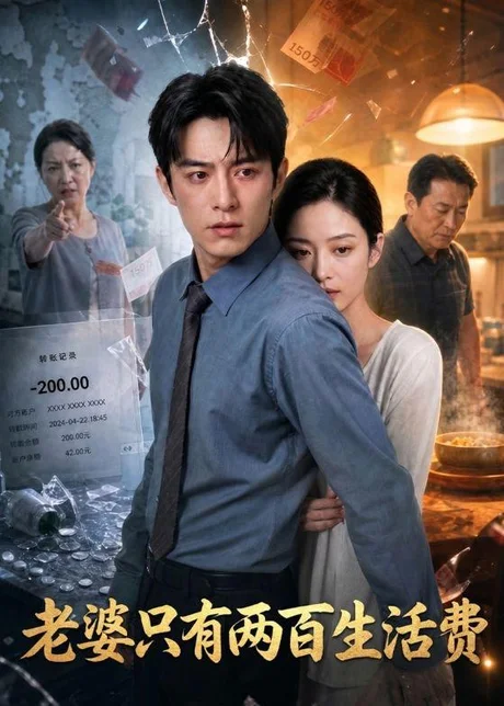 《老婆只有两百生活费（44集）（百度网盘）》短剧封面