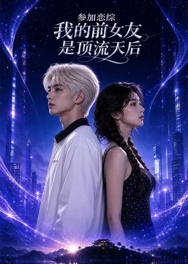 《参加恋综，我的前女友是顶流天后（15集）AI短剧（夸克网盘）》短剧封面