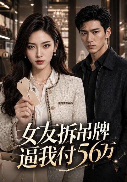 《女友拆吊牌逼我付 56 万（68集）Ai短剧（百度网盘）》短剧封面