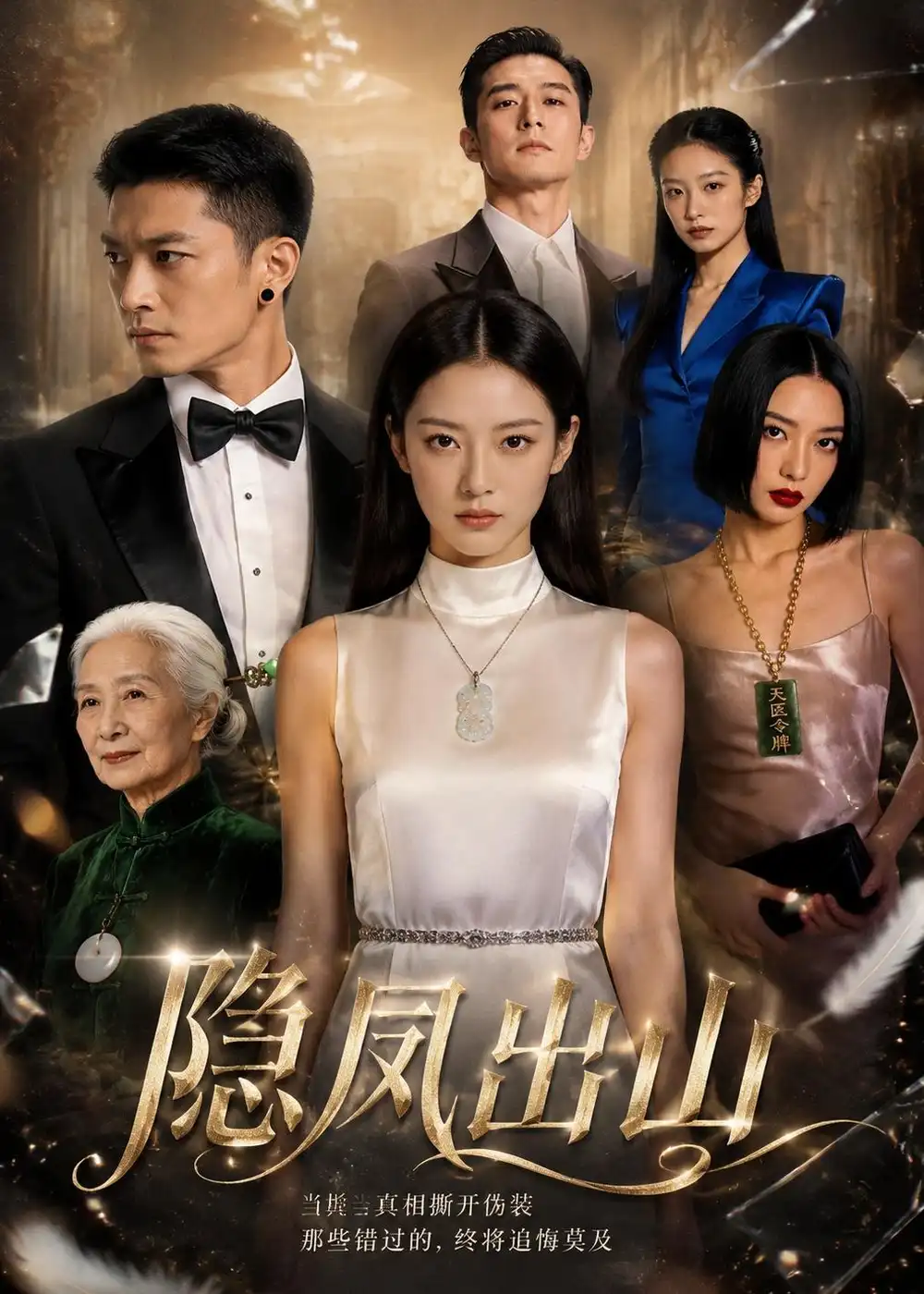 《隐凤出山(94集)AI短剧(夸克网盘)》短剧封面