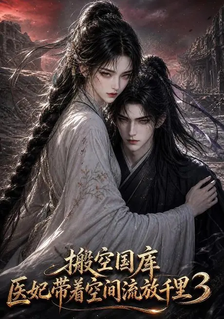 《搬空国库医妃带着空间流放千里3（201集）AI短剧（夸克网盘）》短剧封面