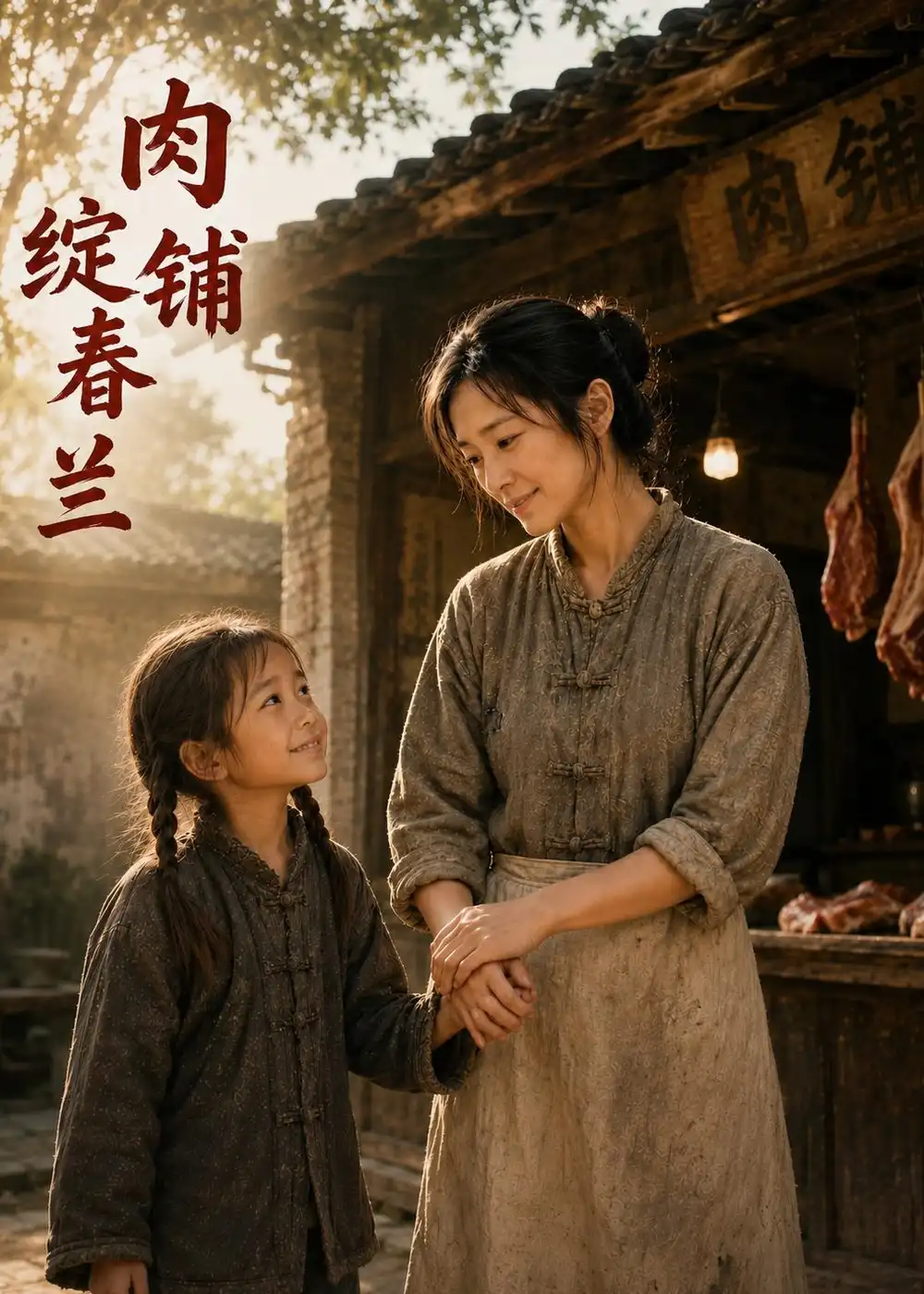 《肉铺绽春兰(42集)AI短剧(夸克网盘)》短剧封面