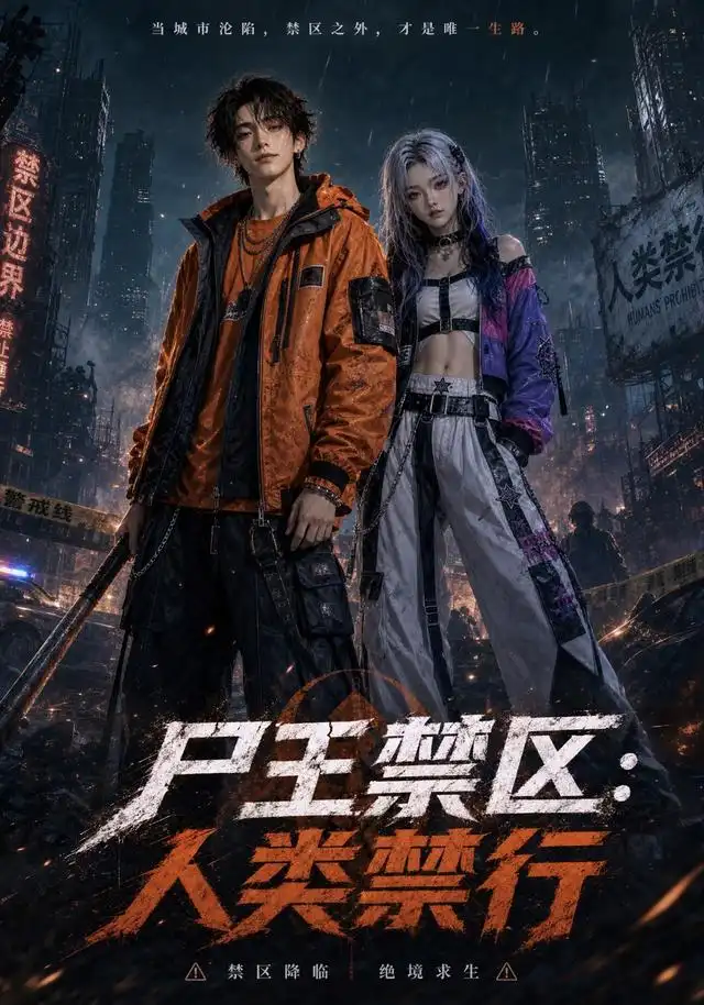《尸王禁区：人类禁行（37集）（夸克网盘）》短剧封面