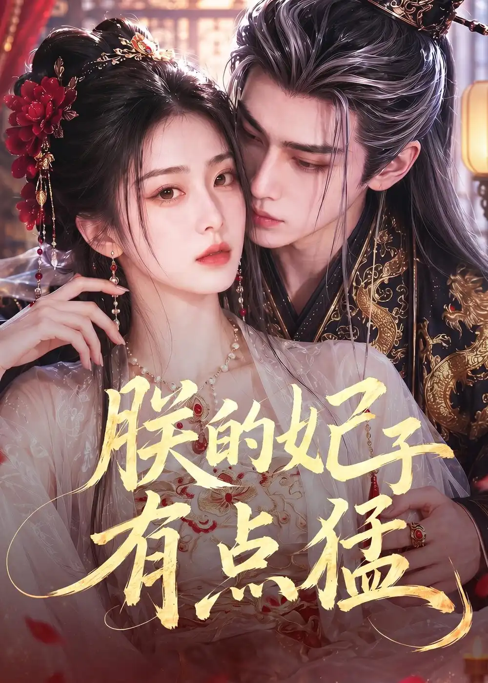 《朕的妃子有点猛（50集）AI短剧 (2026)》短剧封面