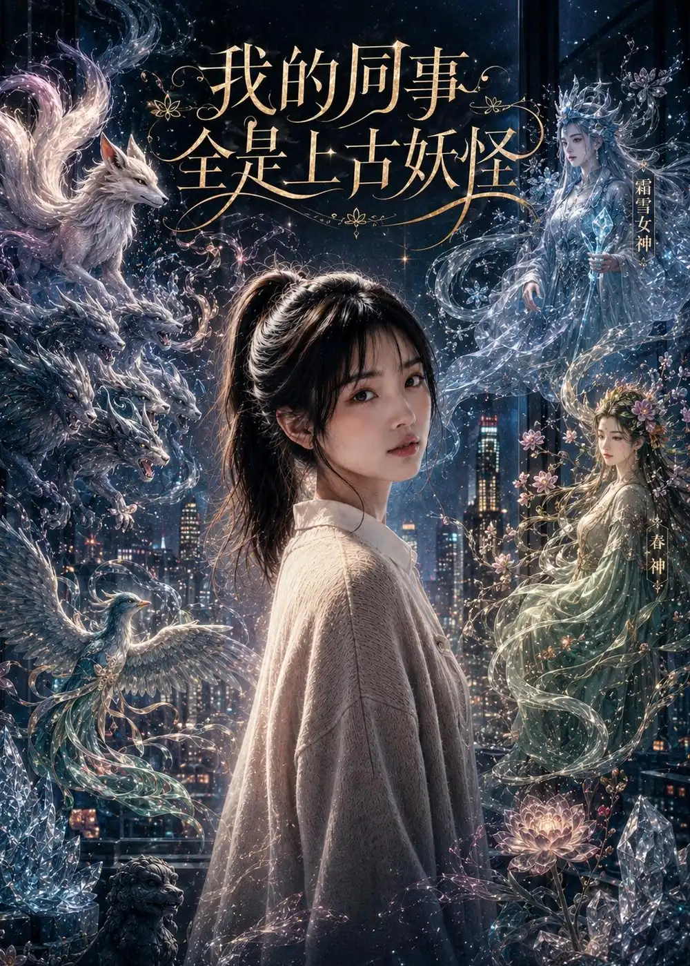 《我的同事全是上古妖怪（42集）（夸克网盘）》短剧封面