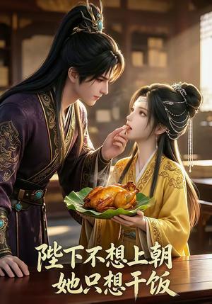 陛下不想上朝，她只想干饭（30集）（夸克网盘）封面图 - 短剧短剧
