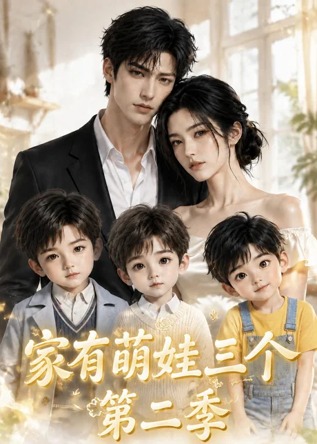 《家有萌娃三个第二季（168集）（百度网盘）》短剧封面