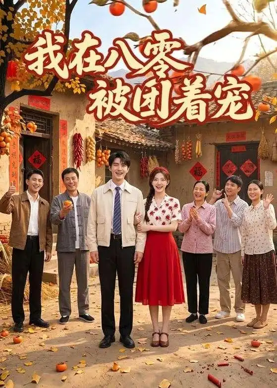《我在八零被团着宠（98集）AI短剧 (2026)》短剧封面