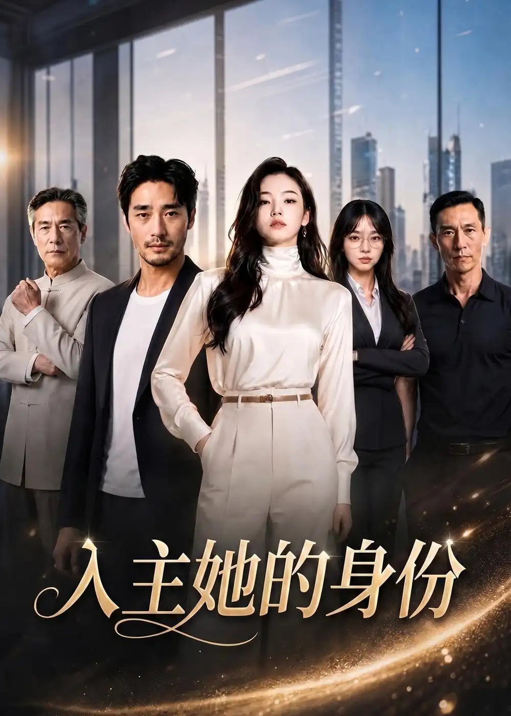《入主她的身份（21集）AI短剧 (2026)》短剧封面