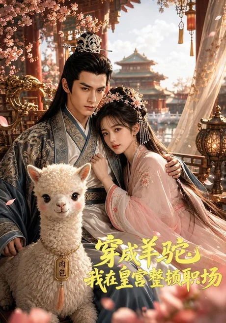 《穿成羊驼,我在皇宫整顿职场(76集)(百度网盘)》短剧封面