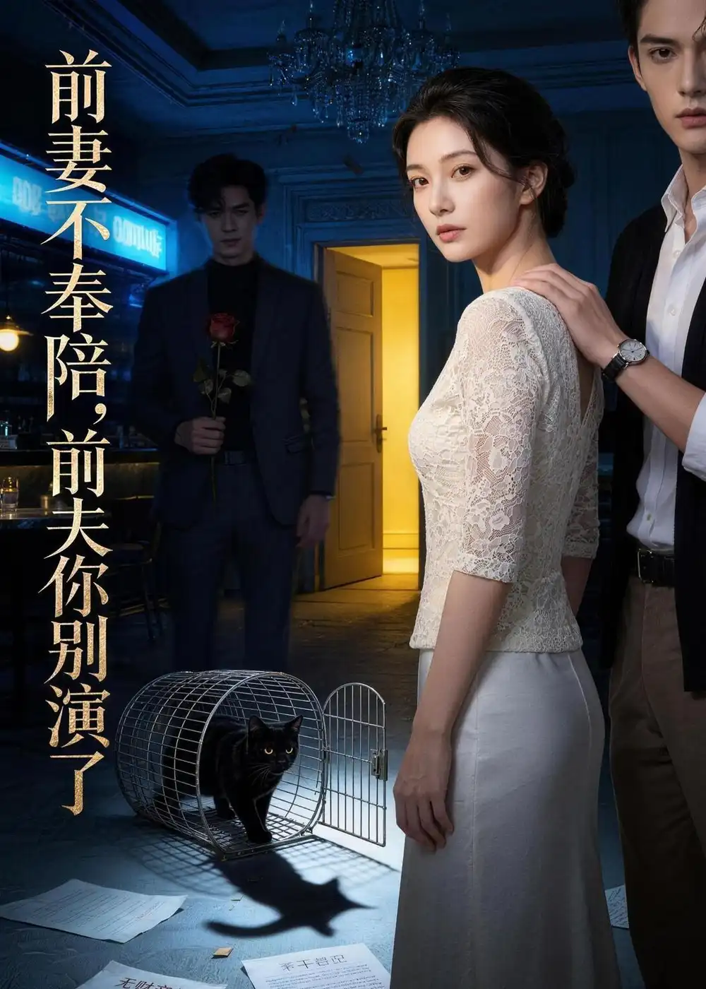 《前妻不奉陪，前夫你别演了（44集）AI短剧（夸克网盘）》短剧封面