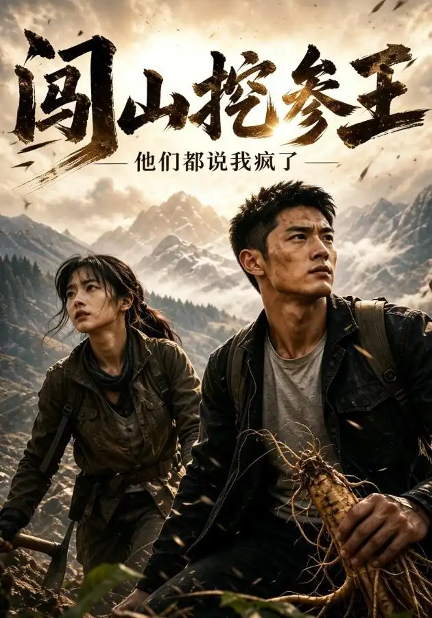 《闯山挖参王，他们都说我疯了（50集） AI短剧（夸克网盘）》短剧封面
